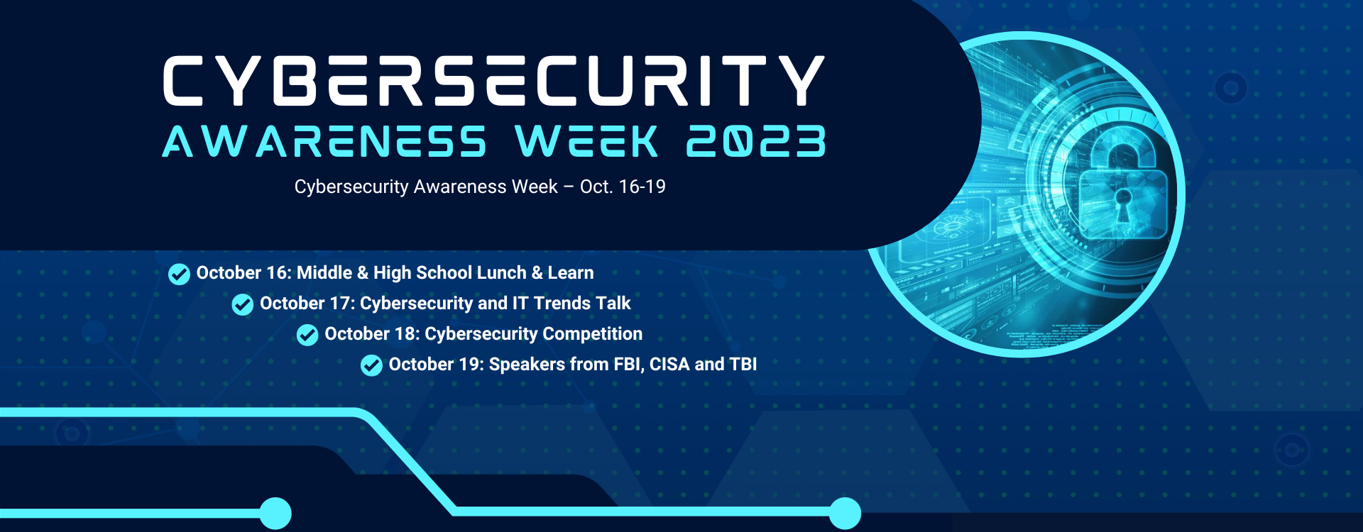 Cybersecurity Awareness Week 2023 | Volunteer State Community College